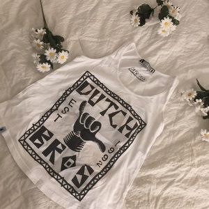 Dutch Bros color changing tank